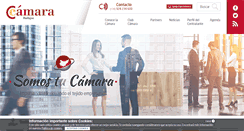 Desktop Screenshot of camarabadajoz.es