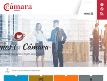 Tablet Screenshot of camarabadajoz.es